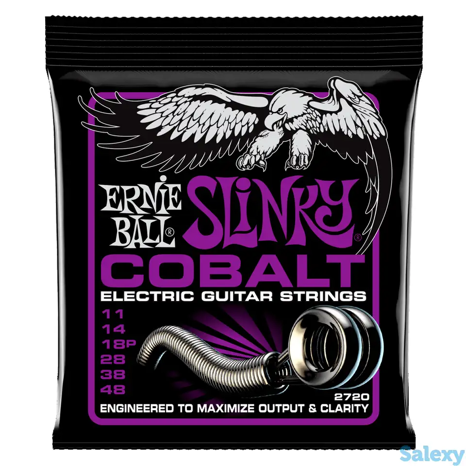 Струны для электрогитары ernie ball power slinky p02720, фотография 1