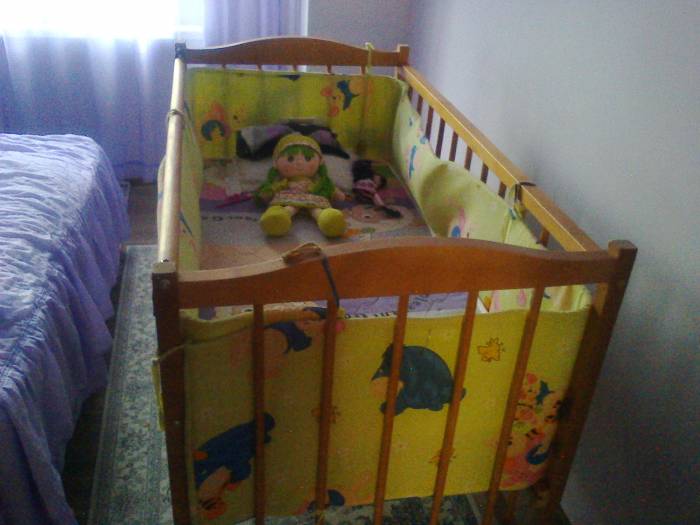 Продаю детскую кроватку+детский матрас, фотография 1