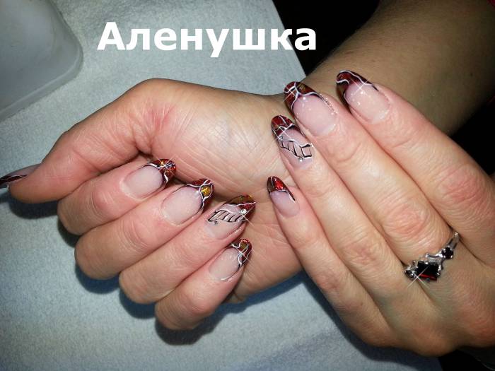 Наращивание ногтей (акрил и гель), фотография 2