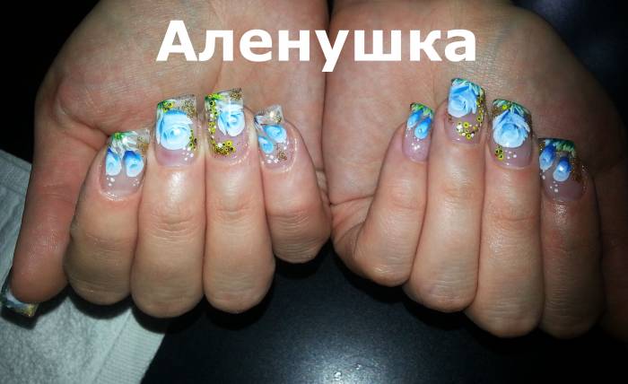 Наращивание ногтей (акрил и гель), фотография 8