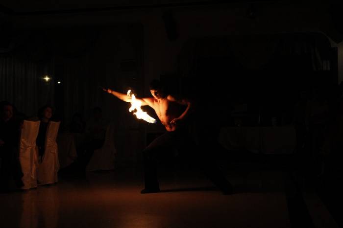 Огненное шоу в Астане, фотография 3