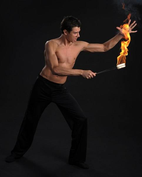 Огненное шоу в Астане, фотография 8