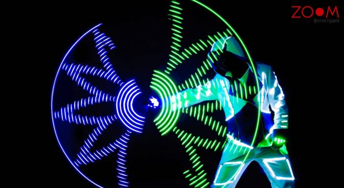 Цифровое шоу в Астане, фотография 2