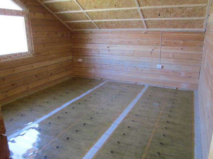 Теплые полы как основное отопление 