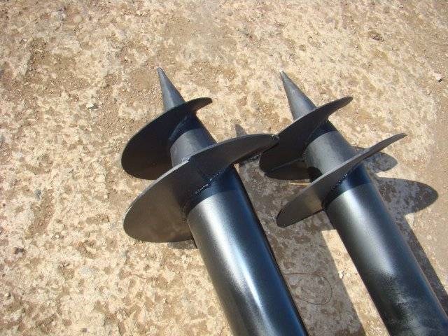 Сваи винтовые для фундамента, фотография 1