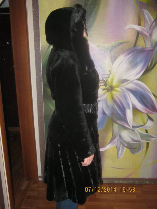 Продажа продам шубу(мутон+норка) в хорошем, фотография 2