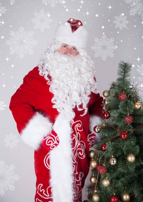 Алматыға, АяздыңАтасынанжәне Ақшақар құттықтау сөз., фотография 1