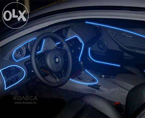 Холодный неон, наружная реклама, оформление салона авто, фотография 2