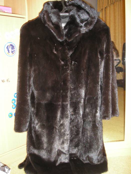 Продам шуба норка размер 46 цвет, фотография 1