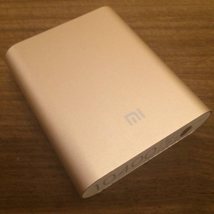 Аккумулятор для телефона Xiaomi на 10400 mAh - золотой, фотография 2