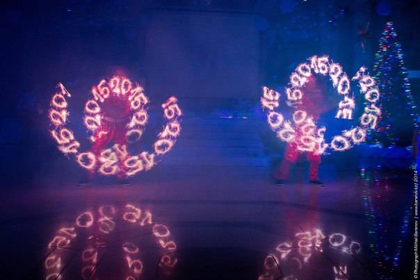 Огненное (фаер-шоу) и световое шоу КУБА, фотография 4