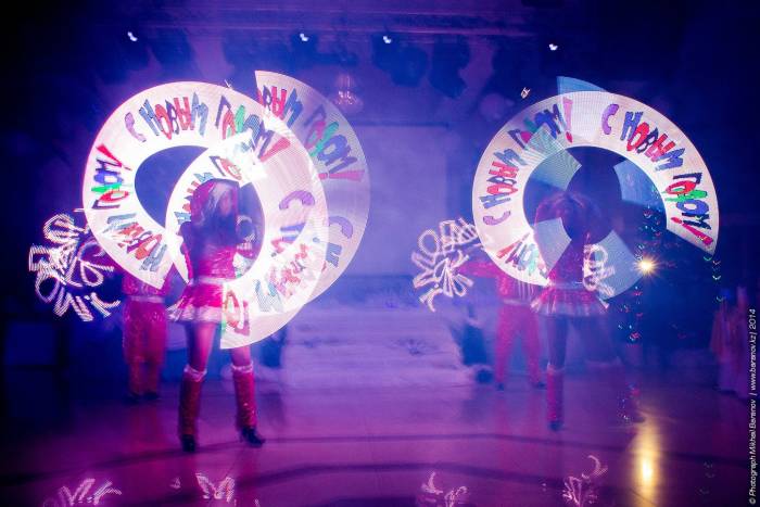 Огненное (фаер-шоу) и световое шоу КУБА, фотография 5