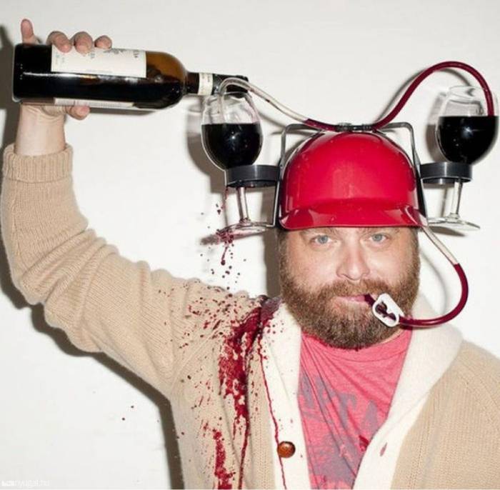 Кепка для напитков красная, фотография 3