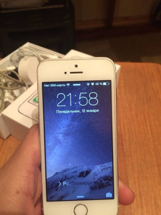 iPhone 5s 64gb SIlver, фотография 7