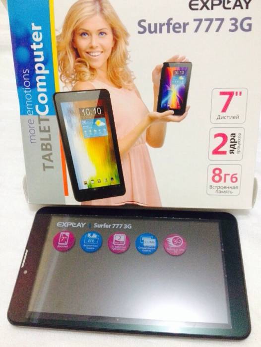 Продаю Планшет/Планшетный компьютер Explay Surfer 777, фотография 1