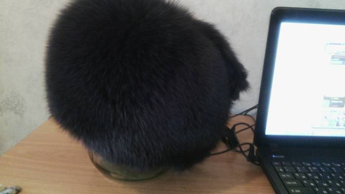 Продам женскую песцовую шапку., фотография 1