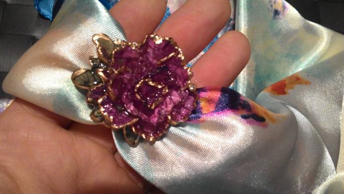 Эксклюзивный дизайнерский платок - шарфик, фотография 6