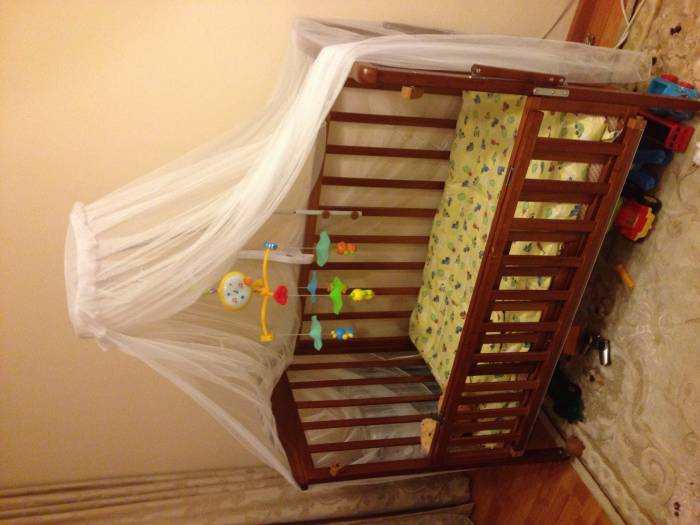 Детская кровать-манеж с люлькой, фотография 2