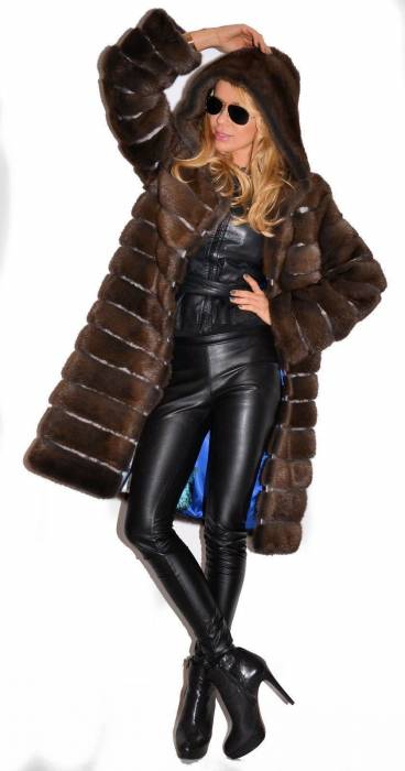 Новая норковая шуба, фотография 1