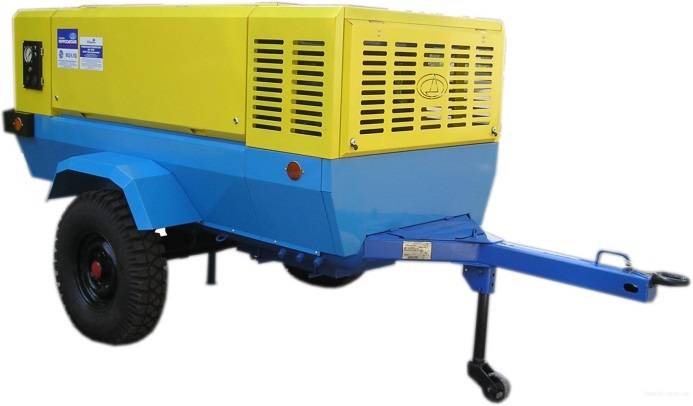 Дизельный компрессор ПКСД-5,25, фотография 1