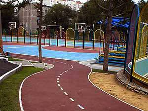 спортивное покрытия, фотография 2