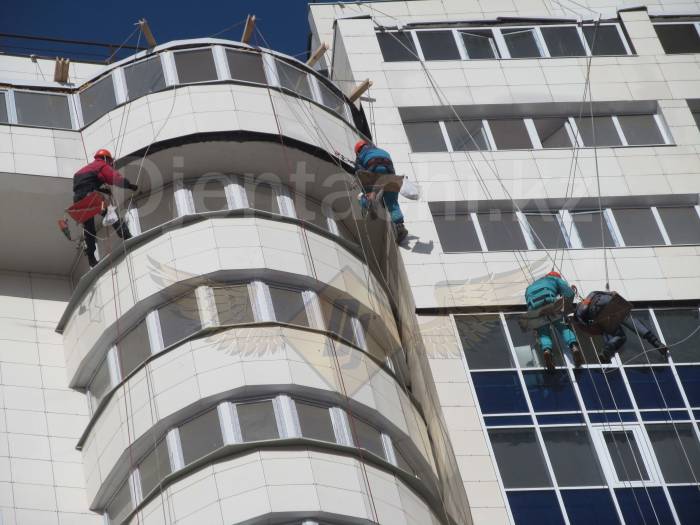 Промышленные альпинисты Алматы., фотография 2