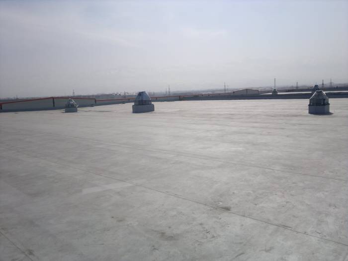 Гидроизоляция кровли ПВХ мембраной, фотография 7