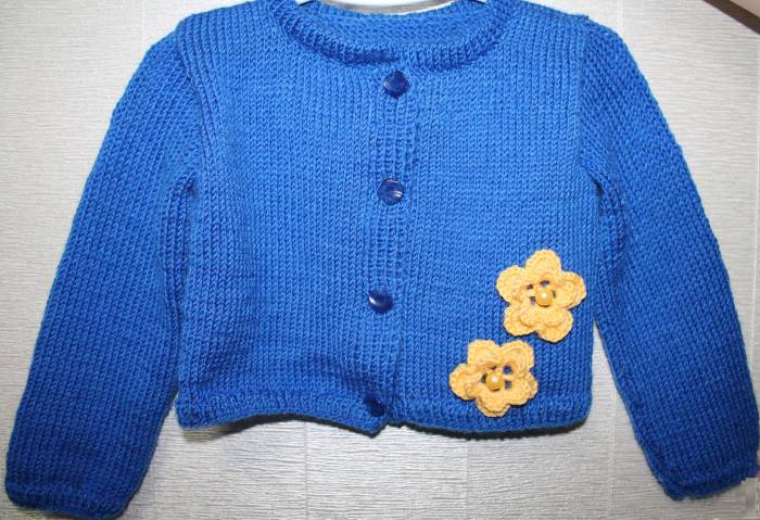 Вязаное платье и болеро ручной работы, фотография 2