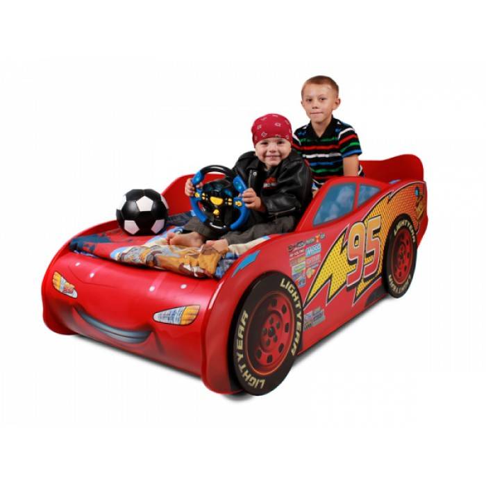 Кровать машина + матрас, фотография 1