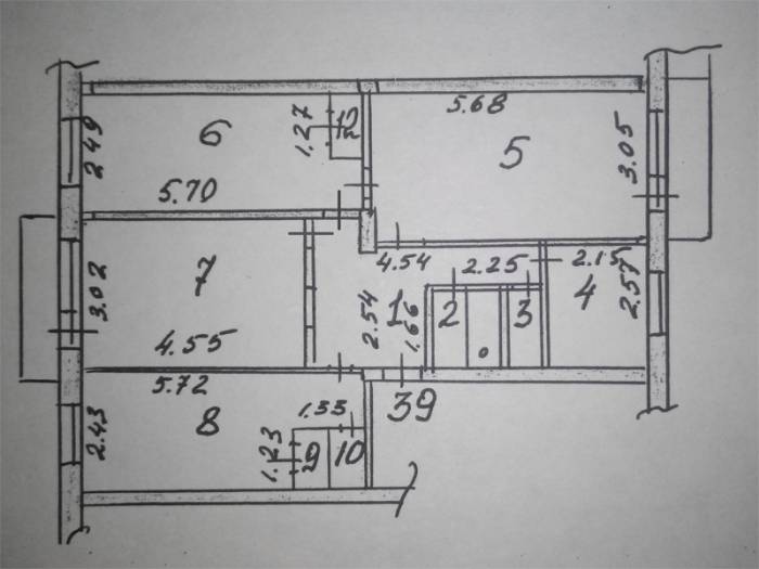 Продам 4х комнтаную или обменяю на 2х комнтантую, фотография 1