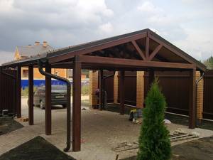 Изготовление навесов в Алматы, фотография 10