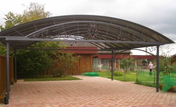 Изготовление навесов в Алматы, фотография 12