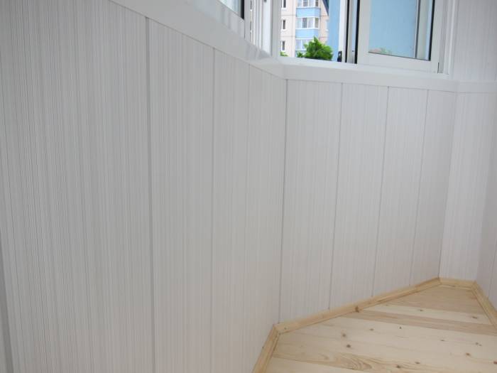 Отделка лоджий пластиковыми панелями, фотография 11