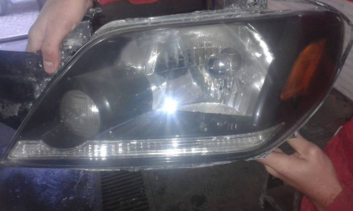 рестоврация, полировка, устранение запотеваний, фотография 12