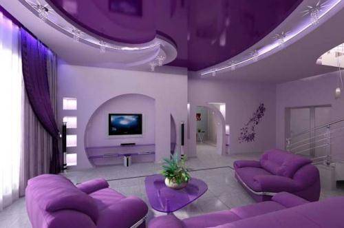 Натяжные потолки, фотография 1