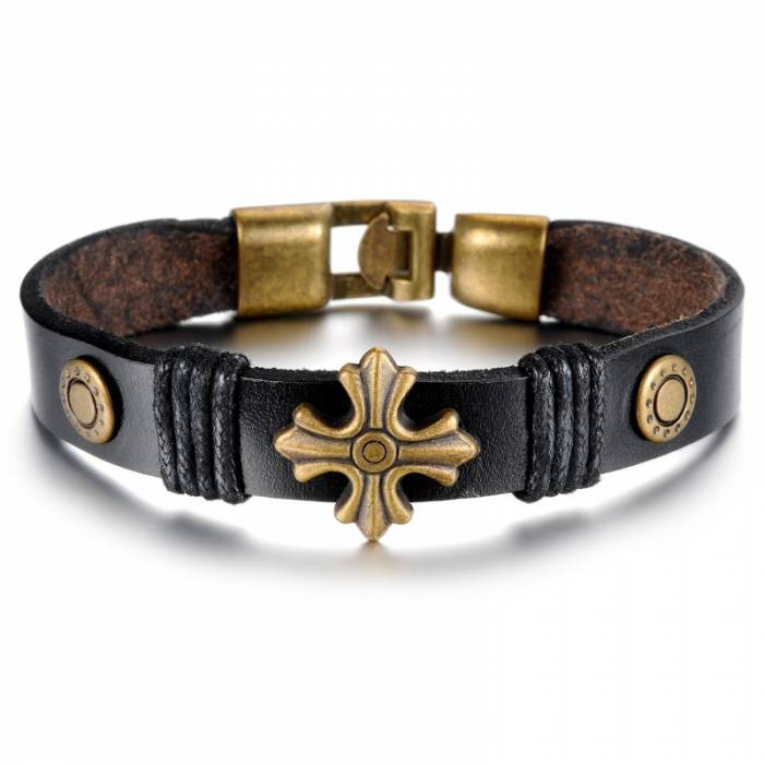 Кожаные браслеты со скидкой 50% к 23 февраля!, фотография 3