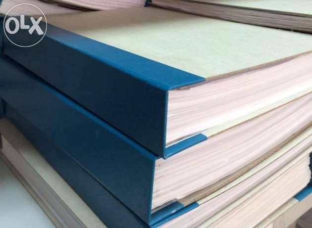 Твердый переплет документов, архивная обработка документов, фотография 2