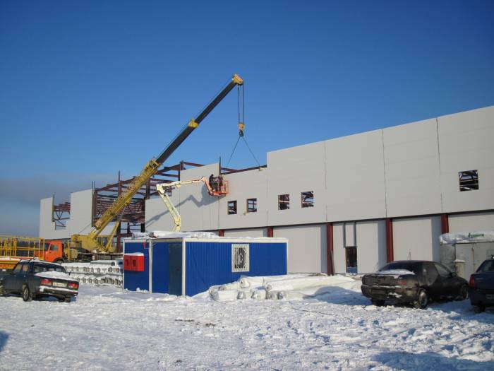 Услуги по сборке и монтажу сэндвич-панелей, фотография 1