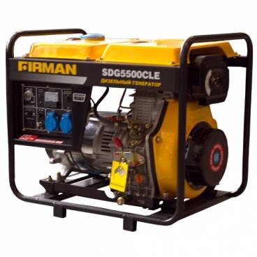 Генератор дизельный FIRMAN SDG5500CLE, фотография 1
