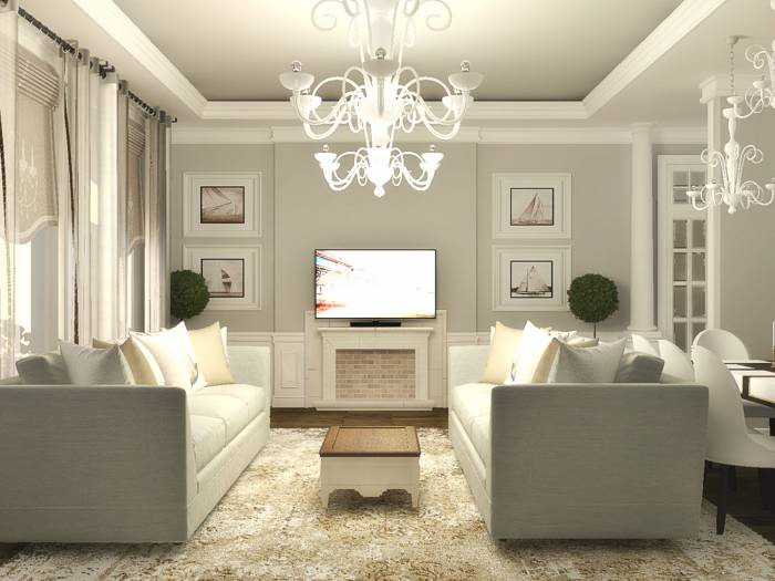 Дизайн интерьера квартир, коттеджей, офисов, фотография 7