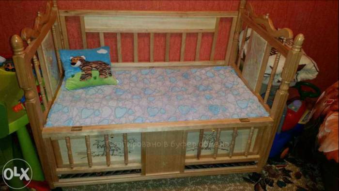 Продам Детскую Кроватку, фотография 1