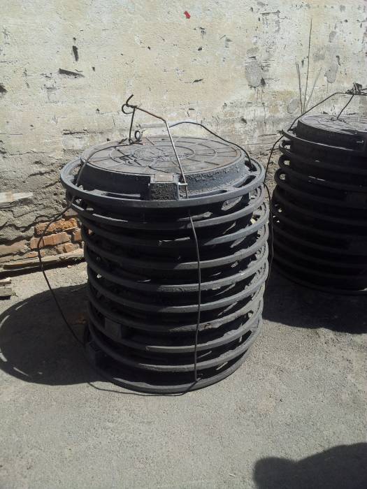 Люки чугунные канализационные., фотография 2