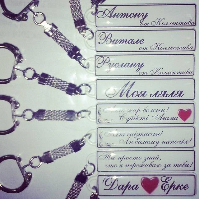 Брелок в виде ГОС НОМЕРА АВТО, фотография 12