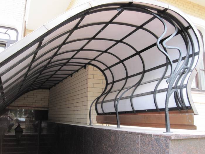 Металлические навесы, фотография 5