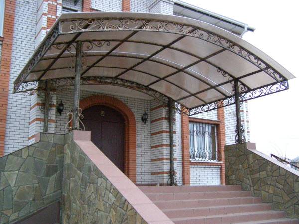 Металлические навесы, фотография 8