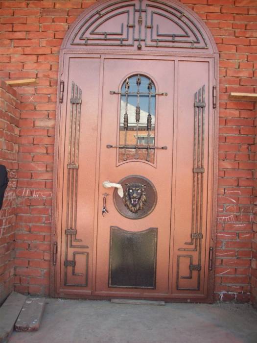 ДВЕРИ ВХОДНЫЕ МЕТАЛЛИЧЕСКИЕ-КОВАНЫЕ, фотография 4