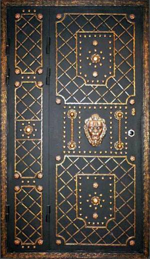 ДВЕРИ ВХОДНЫЕ МЕТАЛЛИЧЕСКИЕ-КОВАНЫЕ, фотография 12