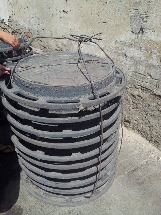 Люки чугунные канализационные., фотография 2