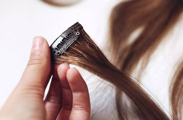 Натуральные волосы на заколках , фотография 4