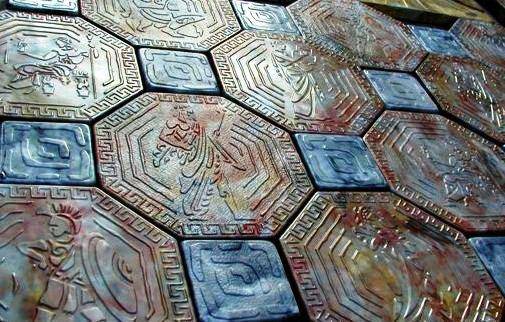  Брусчатка и тротуарная плитка с глянцевой поверхностью под мрамор., фотография 3